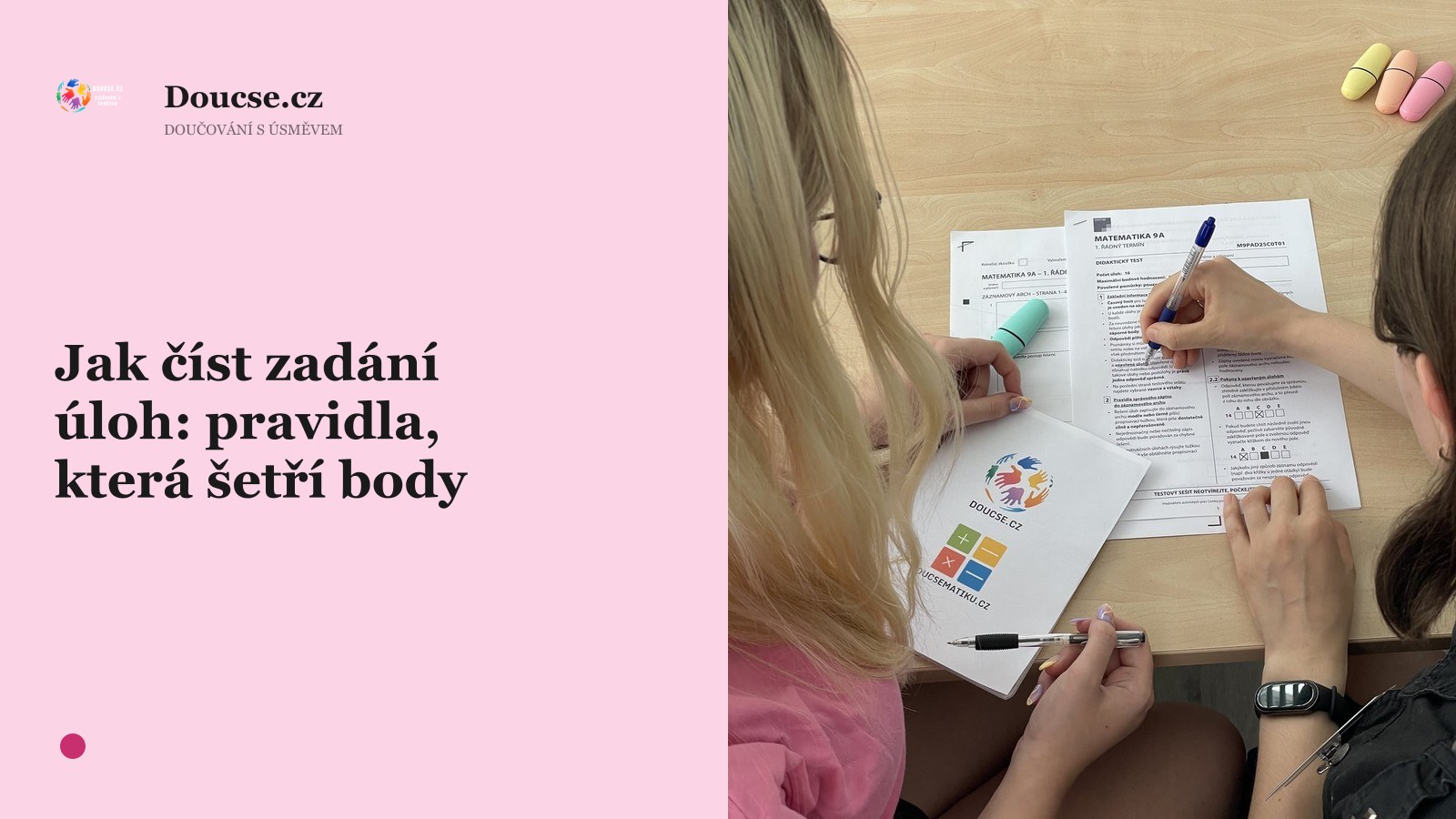 Jak číst zadání úloh: pravidla, která šetří body
